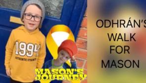 Odhrán's big walk to help Mason - Roscrea moved by touching story of two boys 