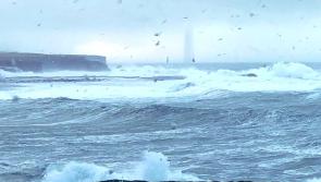 Possible tornado spotted off the coast of Ireland