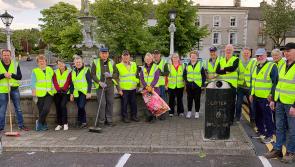 Roscrea Tidy Towns “Big Sweep” a big success