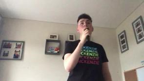 WATCH:  Cian Egan's entry to Offaly's Next Superstar 
