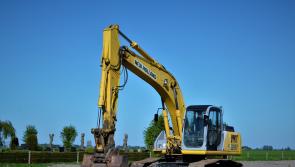 Alleged Midlands thief doesn't cover his tracks after making off with digger