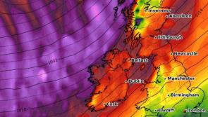 IRELAND WEATHER: Wet and windy weather in latest Met Eireann weather forecast for the weekend