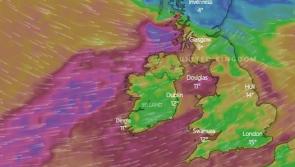 WATCH LIVE: Follow the path of Storm Dudley as it tracks towards Ireland with strong winds forecast