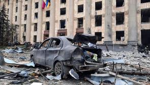 Ukrainian president brands Russian attack on Kharkiv city centre a war crime