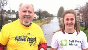 Offaly boxing star Grainne Walsh lends her support to charity canal walk