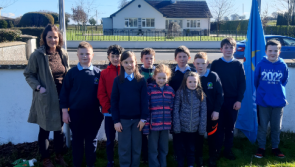 First Active Flag raised at Offaly school
