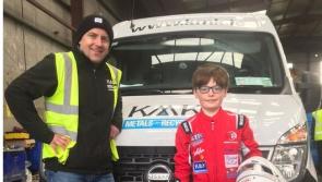 Ten-year-old Offaly karting prodigy sponsored by local firm
