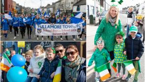 BIG PICTURE GALLERY: Huge crowd turns out for colourful Tullamore St Patrick's Day Parade