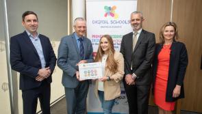 Borrisokane Community College scoops top European award for digital education practices 