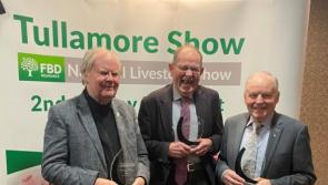 Three Tullamore Show stalwarts honoured on retirement