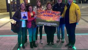 Offaly lights up in green for organ donation
