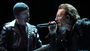 'This is one man's war' - Bono and The Edge play solidarity concert in Ukrainian bomb shelter