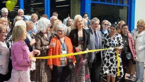 RTÉ star officially opens new Offaly Hospice charity shop