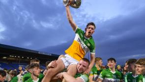 Dan Ravenhill – the latest Durrow man reaching for the hurling stars