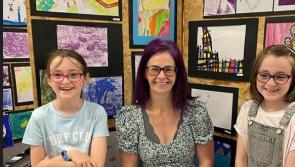 Young Offaly art students graduate at opening of exhibition of their works