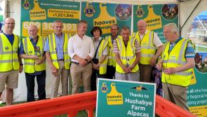 Lely robotic milking specialists cycling the distance for Offaly's Hooves4Hopice