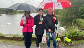 Offaly family joins the Momentum Support White Rose of Peace Walk