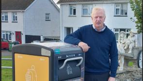 New solar powered waste bin installed in Offaly village