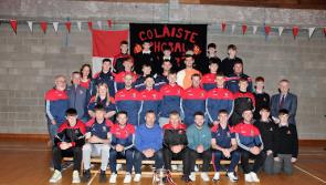 Coláiste Phobal Roscrea welcomes County Champions Shinrone