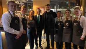 Man Utd and Ireland legend turned Sky Sports pundit Roy Keane enjoys steak in the Midlands