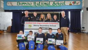 Offaly students name prize winning animal donated to hospice fundraiser