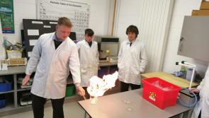Science Week fun at Offaly secondary school