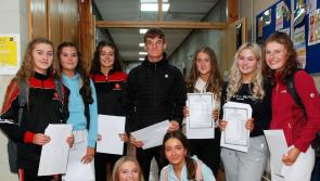 PICTURES: All smiles in Roscrea for Junior Cert results