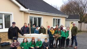 Famous Antarctic explorer pays a visit to Offaly school