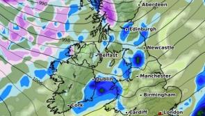 What is the latest Met Eireann weather forecast for Christmas Day?