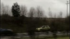 WATCH: Shocking footage shows suspected stolen car driving wrong way on motorway in the Midlands