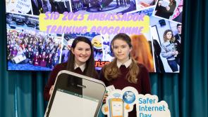 Students from Offaly school playing leading role in promoting online safety