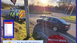 Driver with staggering number of driving bans arrested by gardai in the Midlands