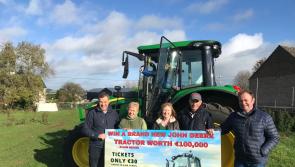 And the winner is ... Winning ticket drawn in Midlands for spectacular €100 k John Deere tractor prize