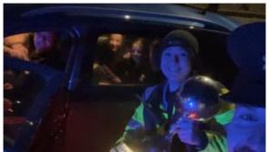 Gardai in Offaly pulled over a World Champion last night