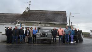 Brereton's Bar Annual Tractor Run to support Offaly Hospice