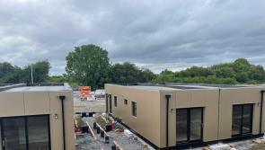 Twenty six modular homes for Ukrainian refugees now in place at Offaly site