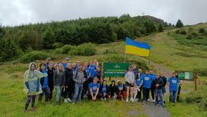 Charity climb for Aware and Ukraine raises over €11,000