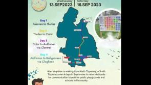 Roscrea Garda plans charity 'Trip Through Tipp' walk