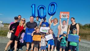 Offaly's Mick completes 100th parkrun in style