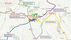Details of colour-coded routes to National Ploughing Championships