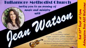 Free music and ministry event at church in Offaly this Saturday