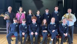 Offaly students enjoy making music In local theatre