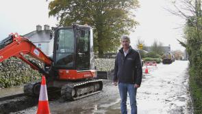 Major drainage project underway in Rathcabbin village