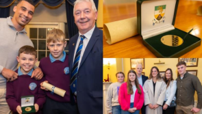 IN PICTURES: Tullamore RFC players honoured at civic reception