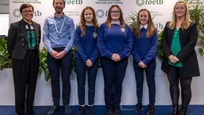 Offaly school's Headstrong team receives Cycle Against Suicide Ambassador School Award