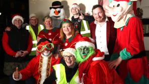 Large crowd gathers for the switch on of Christmas lights in Birr