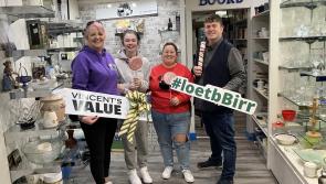 Vincent’s Banagher partner with LOETB Birr to host pop up shop 