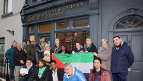 Leading Offaly restaurant holds solidarity event for people of Gaza