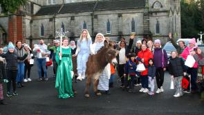 PICTURES: Roscrea's beautiful live nativity 'Walk to Bethlehem' Christmas event