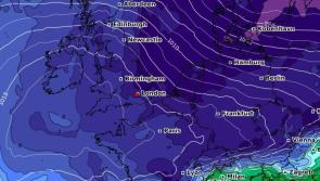 Forecaster predicts  storm for Ireland after snow and -9 degrees cold blast